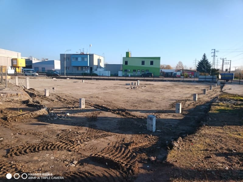 Rammed concrete piles for the foundation of a building in Hodonín | 2025 Rammed concrete piles for the foundation of a building in Hodonín | 2025
